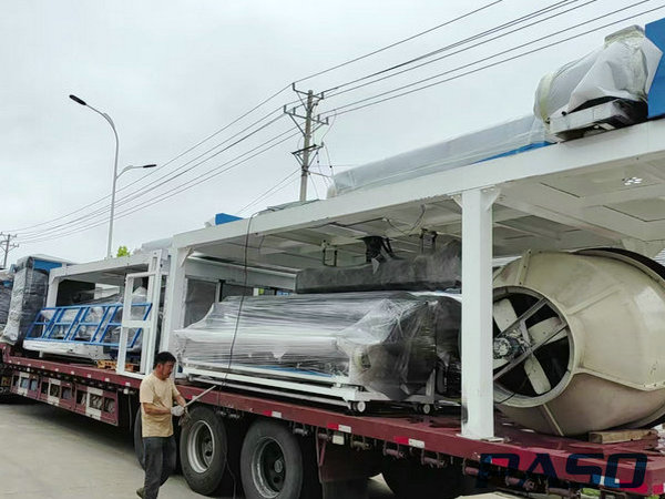 2500mm air bubble film machine exporting 