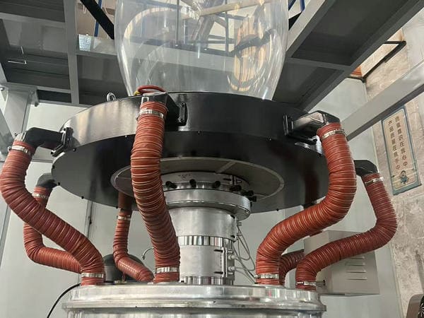 1500mm pe film blown machine testing